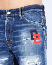 Dsquared2 Short S74MU0819/S30309470 - SanShopLuxury - 2024, 44, 46, 48, 50, 52, 54, 56, Abbigliamento, Blu, Dsquared2, Idoneo, jeans, Outlet, Primavera/Estate, Short, SS24, Uomo