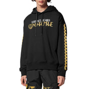 Versace Jeans Couture Felpa 75GAIF01 CF00F - SanShopLuxury - 2023, 2XL, Abbigliamento, Autunno/Inverno, Con Cappuccio, Felpa, FW23, Idoneo, L, M, Nero-Oro, Outlet, Uomo, Versace Jeans Couture, XL