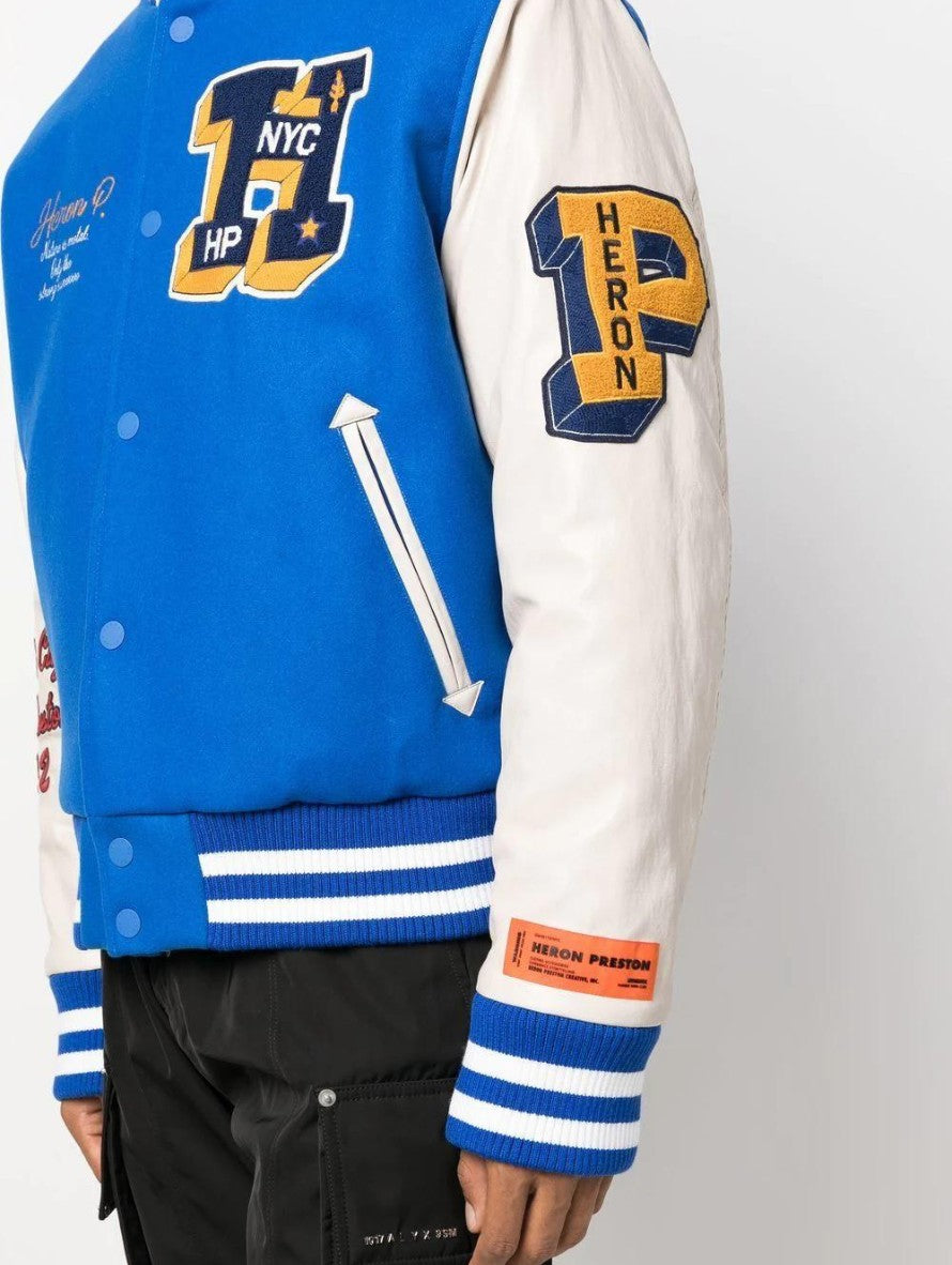 Heron Preston Giubbino HMEA087F22FAB001 - SanShopLuxury - 2022, Abbigliamento, Autunno/Inverno, Blu, FW22, Giubbino, Heron Preston, L, M, Outlet, Uomo, XL