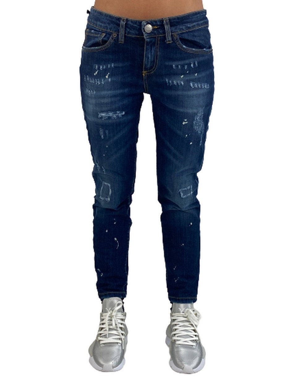 Inverno, Blu, Donna, Jeans, Outlet, SS19