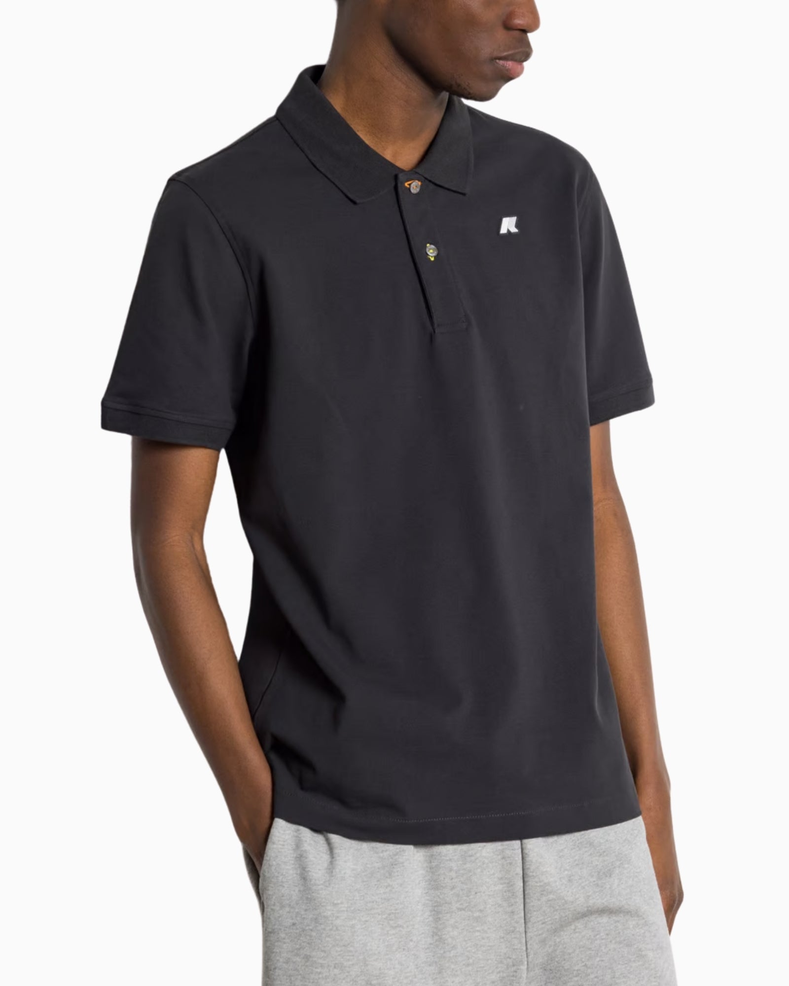 K-Way T-Shirt Polo K1125CW USY - SanShopLuxury - 2025, Abbigliamento, Idoneo, K-Way, L, M, Nero, New, Primavera/Estate, SS25, T-Shirt Polo, Uomo, XL, XXL, XXXL