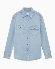 Casablanca Giubbino MAW25SH189/01 - SanShopLuxury - 2025, Abbigliamento, Autunno/Inverno, Blu, Casablanca, Continuativo, FW25, Giubbino, Idoneo, jeans, L, M, New, Primavera/Estate, S, Uomo, XL