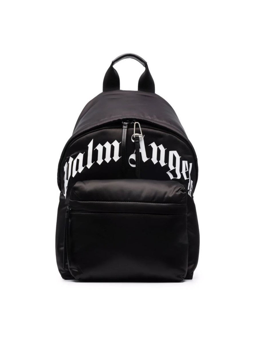 Palm Angels Zaino PMNB012F21LEA0011001 - SanShopLuxury - -50%, 2021, Autunno/Inverno, FW21, Nero, Outlet, Palm Angels, Ultimo, Unica, Uomo, Valigeria, Zaino