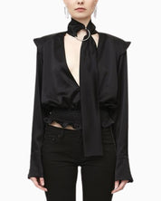 Off-White Camicie OWGA032F17677172 1010 - SanShopLuxury - -70%, 2017, 38, 40, 42, Abbigliamento, Autunno/Inverno, Camicie, Donna, FW17, Nero, Off-White, Outlet