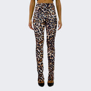 District Margherita Mazzei Pantalone AS38 - SanShopLuxury - 2023, 40, 42, Abbigliamento, Autunno/Inverno, District Margherita Mazzei, Donna, FW23, Maculato, Marrone, Outlet, Pantalone, Ultimo