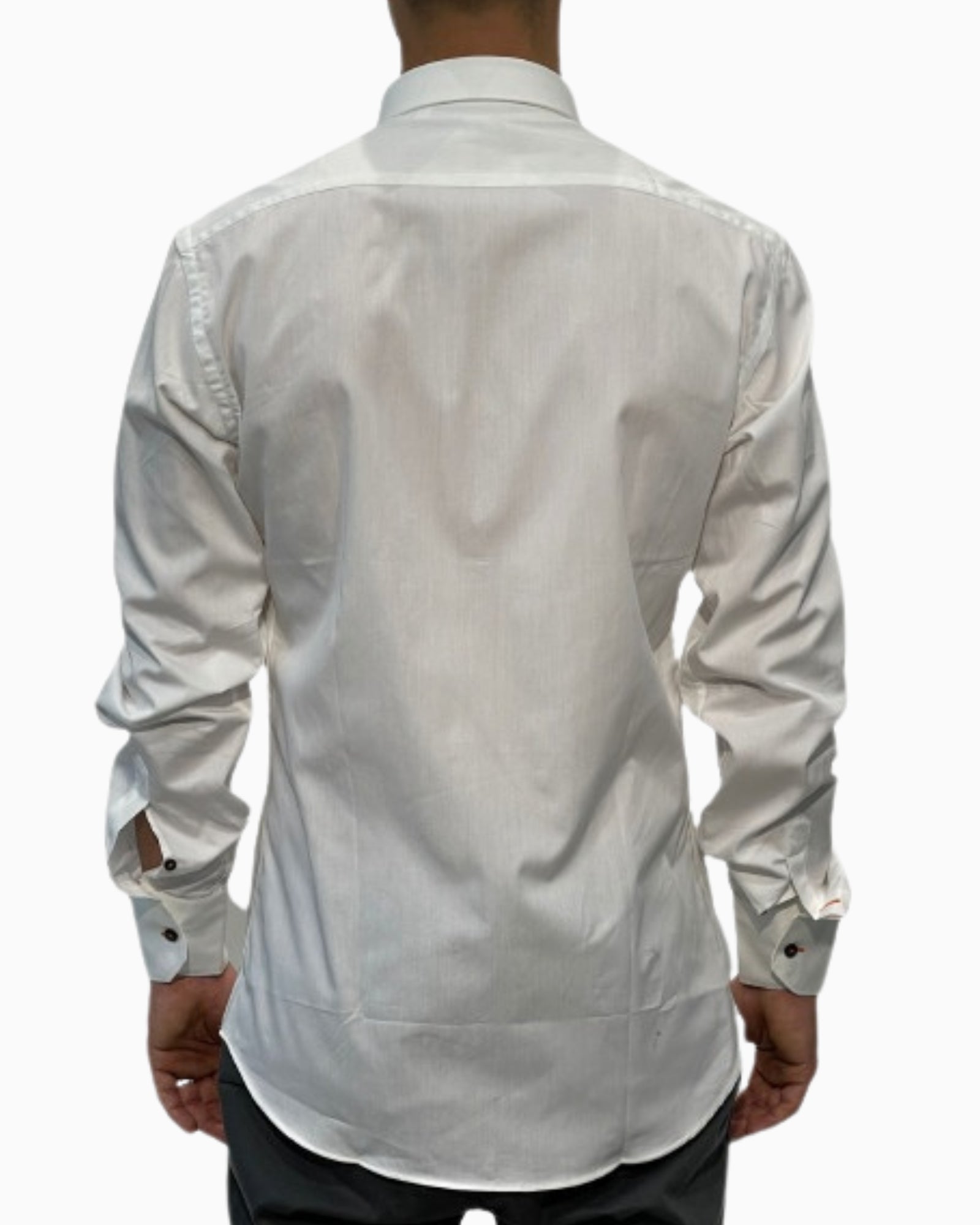 Sartoria Italiana Camicia 002-ROMA-4 - SanShopLuxury - 2019, 39, 40, 42, 43, Abbigliamento, Autunno/Inverno, Bianco, Camicia, Carry Over, Continuativo, Idoneo, New, Primavera/Estate, Sartoria Italiana, Uomo