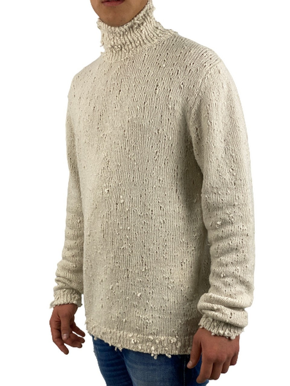 Dik Tat Maglieria DK87302 - SanShopLuxury - -50%, 2020, Abbigliamento, Autunno/Inverno, Beige, Dik Tat, FW20, L, M, Maglieria, Nero, Outlet, S, Uomo, XL, XXL