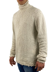 Dik Tat Maglieria DK87302 - SanShopLuxury - -50%, 2020, Abbigliamento, Autunno/Inverno, Beige, Dik Tat, FW20, L, M, Maglieria, Nero, Outlet, S, Uomo, XL, XXL