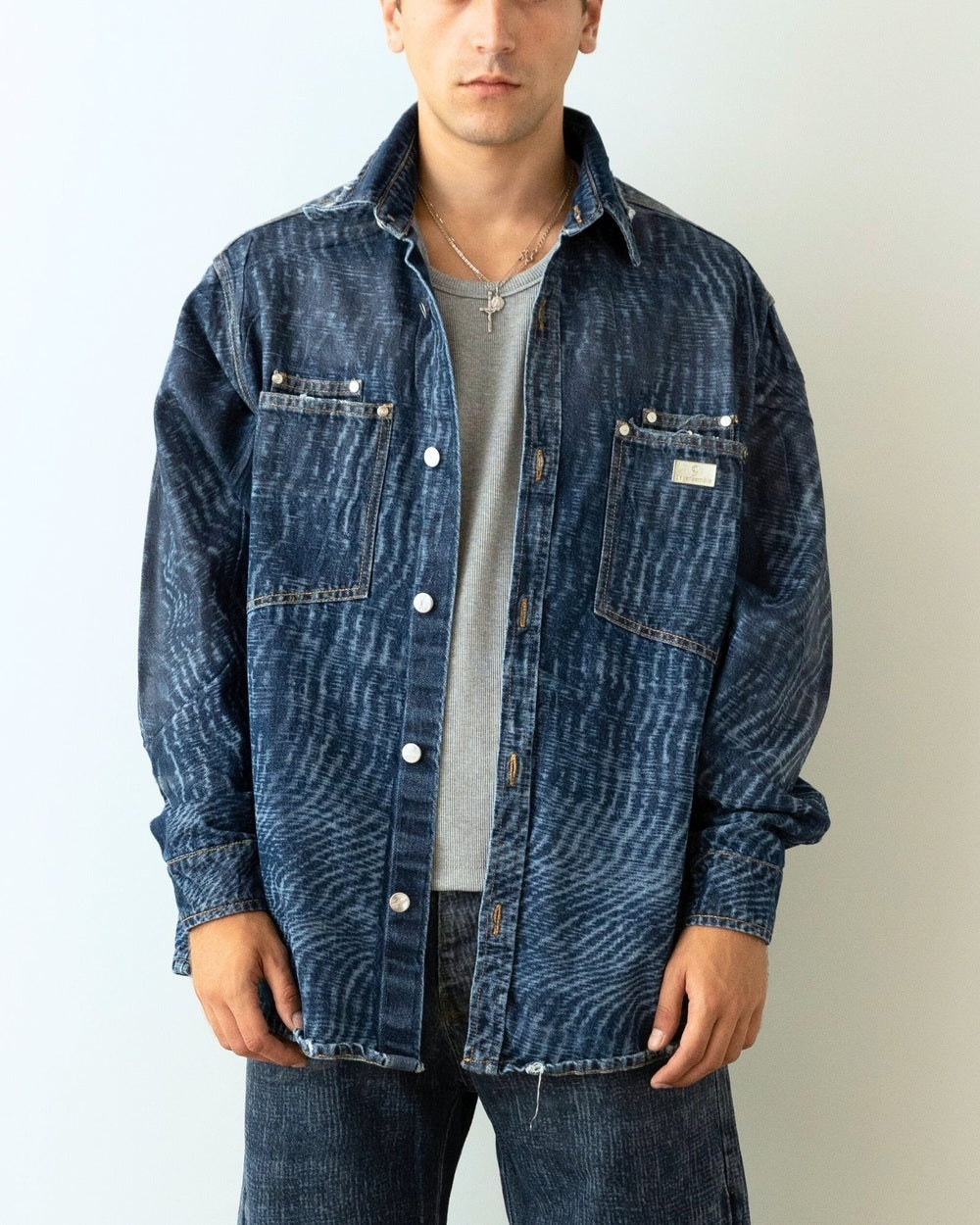 Gavensemble Camicia SHIRT130 - SanShopLuxury - 2024, Abbigliamento, Autunno/Inverno, Blu, Camicia, Continuativo, FW24, Gavensemble, Idoneo, L, M, Outlet, Primavera/Estate, S, Uomo, XL