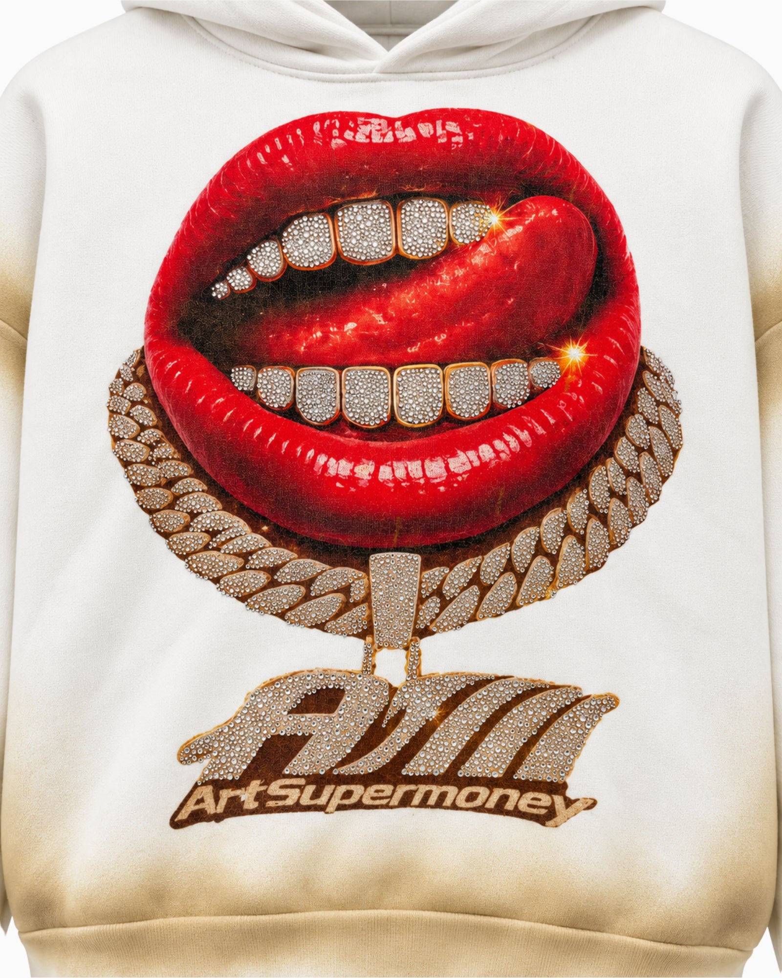 Artsupermoney Felpa HC102-WHT