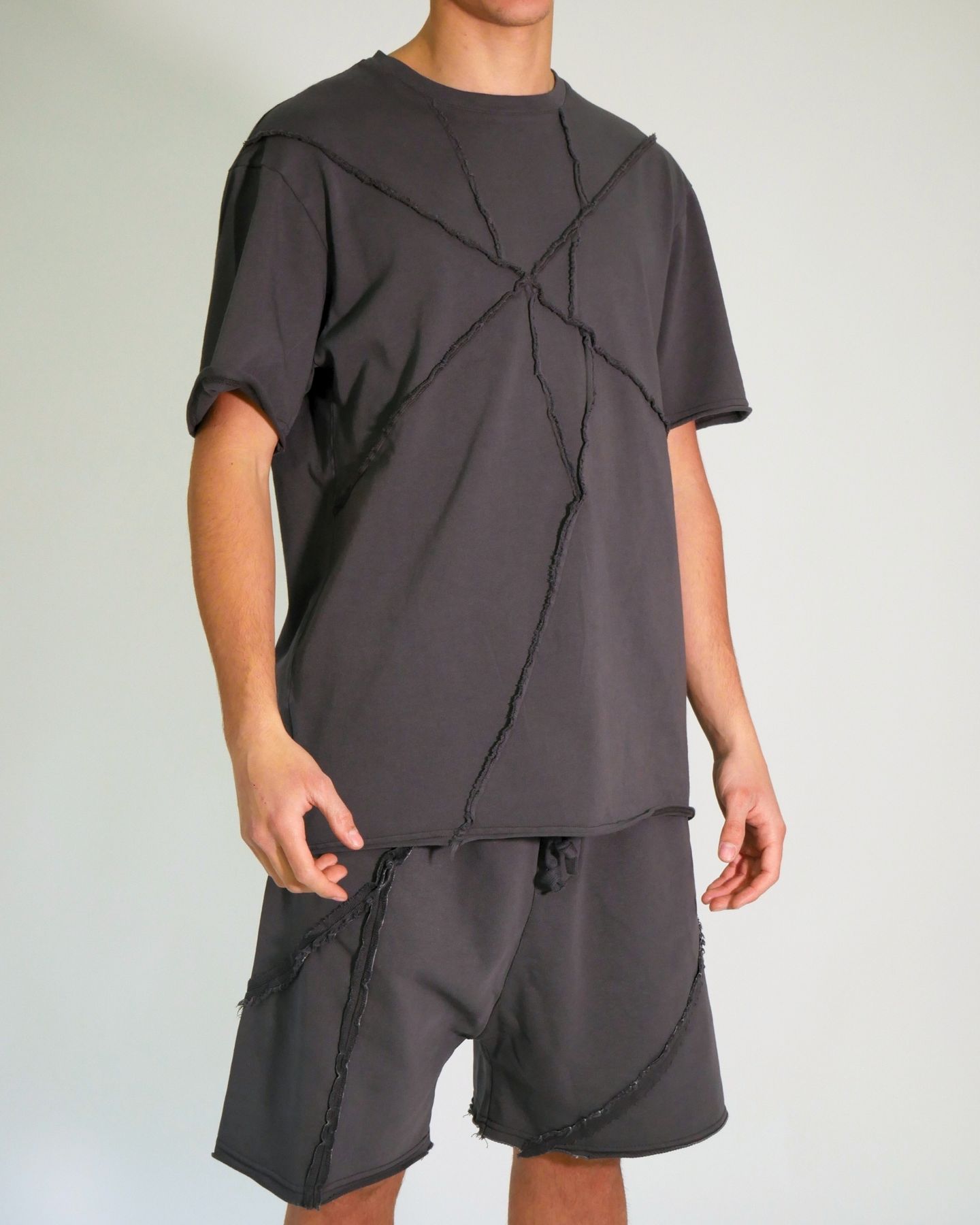 Asensyo Coordinato TR07 - SanShopLuxury - 2024, Abbigliamento, Asensyo, Coordinato, Grigio, Idoneo, L, M, Outlet, Primavera/Estate, S, SS24, Ultimo, Uomo, XL, XS, XXL