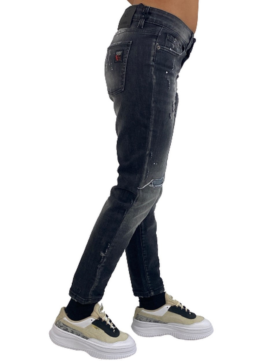 Inverno, Donna, Jeans, Nero, Outlet, SS19