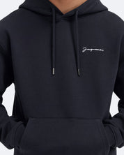 Jacquemus Felpa 245JS310-2120-990 - SanShopLuxury - 2024, Abbigliamento, Autunno/Inverno, Continuativo, Felpa, FW24, Jacquemus, L, M, Nero, Outlet, Primavera/Estate, S, Stellato, UNISEX, Uomo, XL