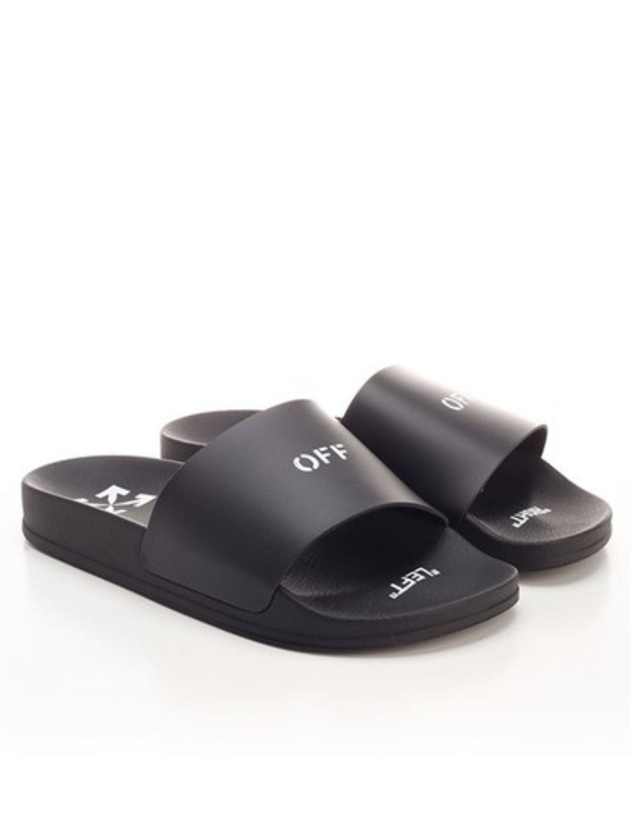 Off-White Sandali OWIC002C99PLA001 - SanShopLuxury - 37, 38, 39, 40, 41, Autunno/Inverno, Beachwear, Calzature, Carry Over, Continuativo, Donna, Idoneo, Nero, New, Off-White, Primavera/Estate, Sandali