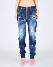 Dsquared2 Jeans S75LB0890/S30664470 - SanShopLuxury - 2024, 36, 38, 40, 42, 44, Abbigliamento, Blu, Donna, Dsquared2, Idoneo, Jeans, Outlet, Primavera/Estate, SS24