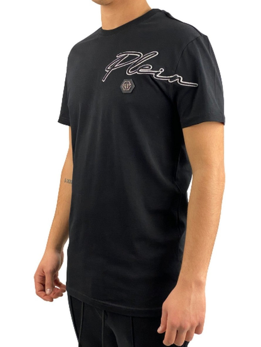 Philipp Plein T-Shirt CMTK4648/PJY002N01 - SanShopLuxury - -50%, 2020, Abbigliamento, Autunno/Inverno, Bianco, FW20, L, M, Nero, Outlet, Philipp Plein, Rosso, S, T-Shirt, Uomo, XL, XXL
