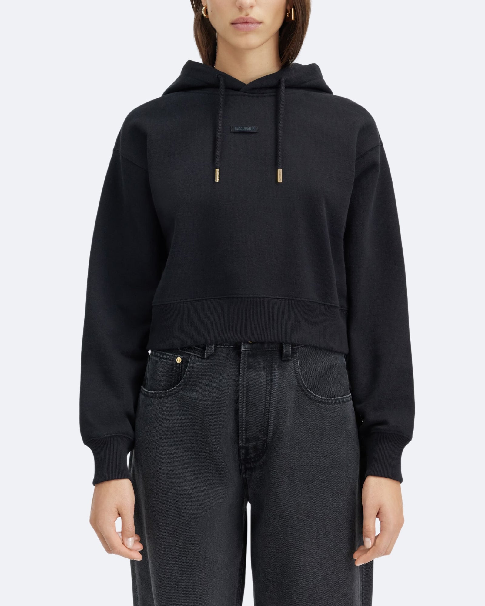 Jacquemus Felpa 241JS162-2341-990 - SanShopLuxury - 2024, Abbigliamento, Autunno/Inverno, Continuativo, Donna, Felpa, FW24, Jacquemus, M, Nero, Outlet, Primavera/Estate, S, Stellato, Ultimo, XS