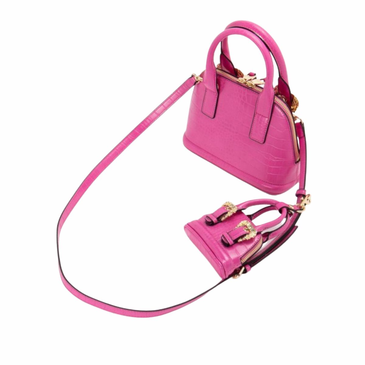 Versace Jeans Couture Borsa Da Spalla 74VA4BFW ZS578 - SanShopLuxury - 2023, Accessori, Autunno/Inverno, Borsa Da Spalla, Continuativo, Donna, Fucsia, Idoneo, Nero, Outlet, Primavera/Estate, SS23, Tracolla, Unica, Valigeria, Versace Jeans Couture