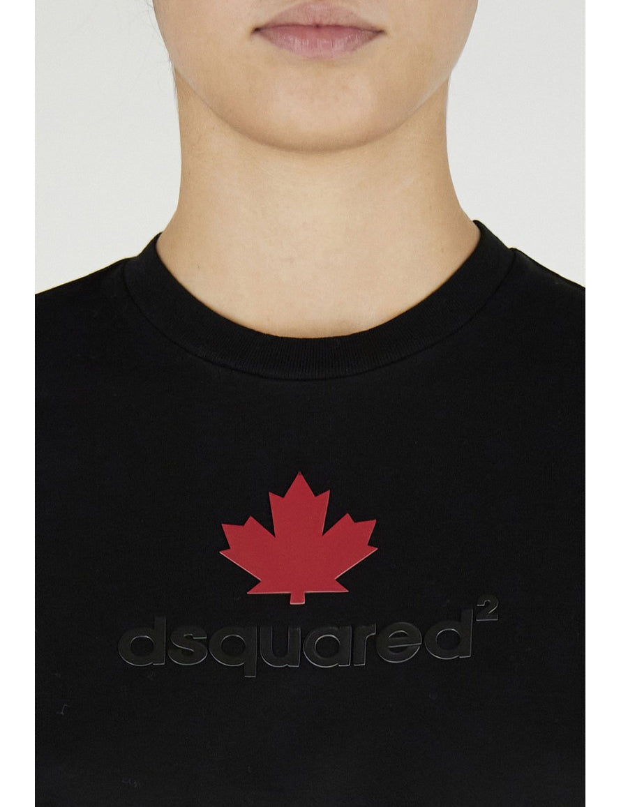 Inverno, Donna, Dsquared2, FW21, M, Nero, Outlet, S, T-Shirt, Ultimo, XL