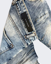 Donotconform Jeans JEANS370-V.U - SanShopLuxury - 2024, 54, Abbigliamento, Biker, Blu, Blu Sabbiato, Donotconform, Idoneo, Jeans, Outlet, Primavera/Estate, SS24, Uomo
