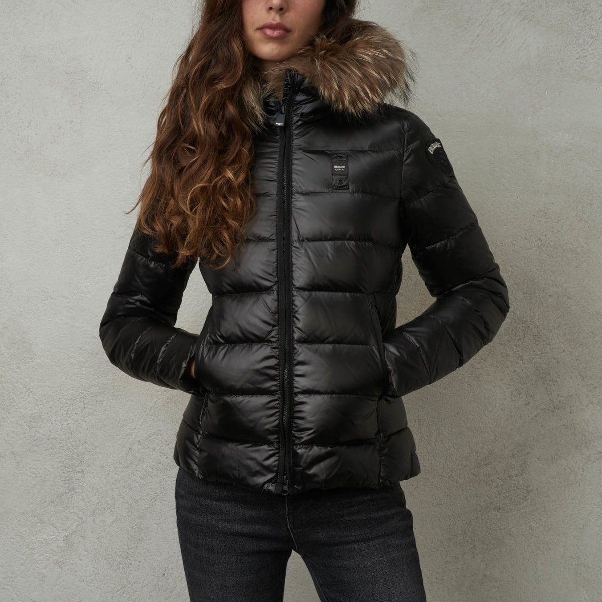 Inverno, Beige, Blauer, Donna, FW23, Giubbino, L, M, Nero, Outlet, S, Vanessa, XL, XXL