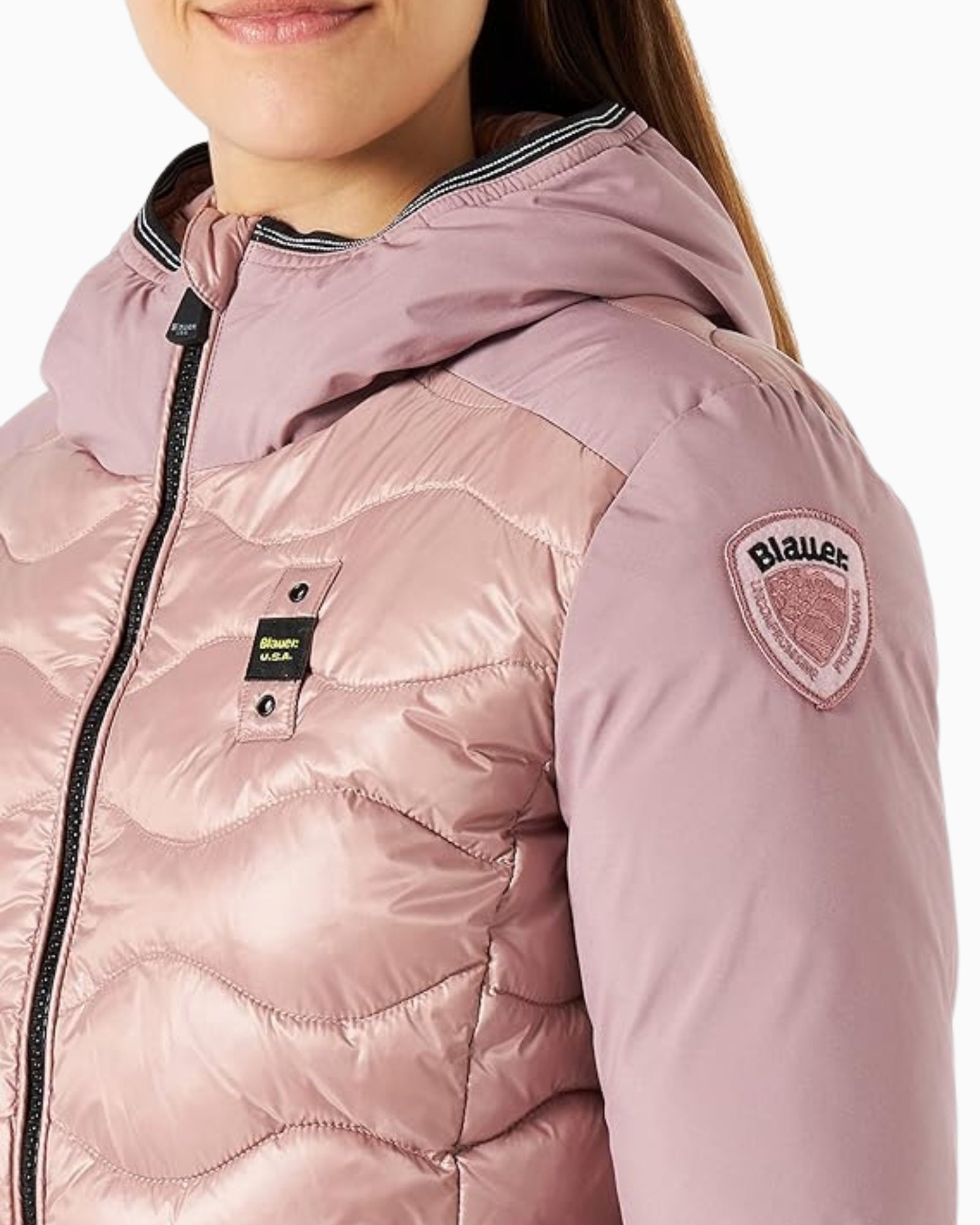 Blauer Giubbino 22WBLDC08054-006355