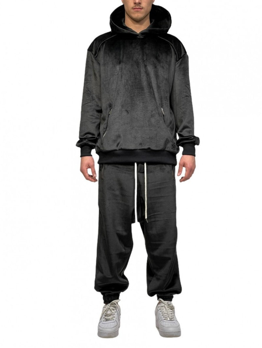 Donotconform Tuta Completa FT2208-PT2209B - SanShopLuxury - -50%, 2021, Abbigliamento, Autunno/Inverno, Bordeaux, Donotconform, FW21, Nero, Outlet, Rosso, S, Tuta Completa, Uomo, XL, XXL