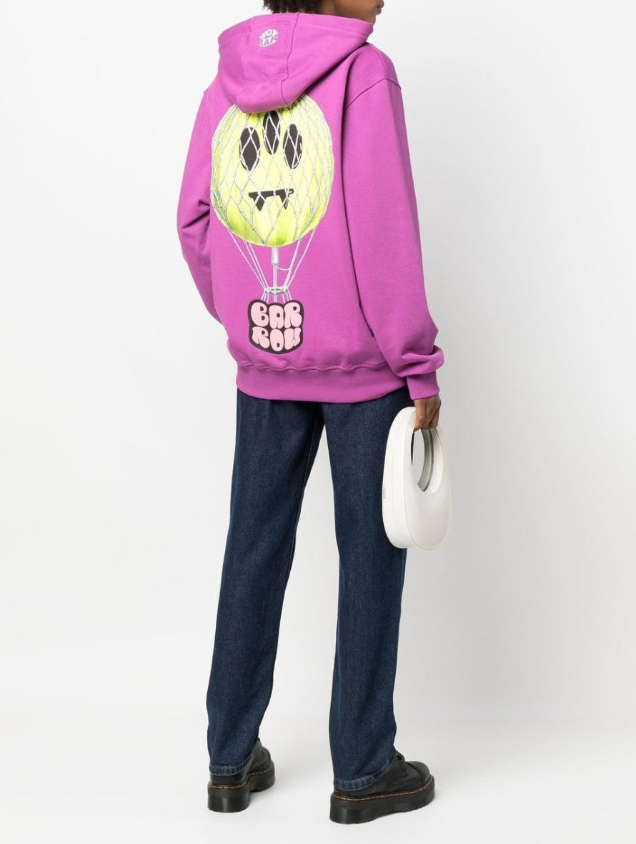 Barrow Felpa 032885 - SanShopLuxury - 2022, Abbigliamento, Autunno/Inverno, Barrow, Con Cappuccio, Donna, Felpa, Fucsia, FW22, Idoneo, L, M, Nero, Outlet, S, UNISEX, Uomo, Viola, XL, XS