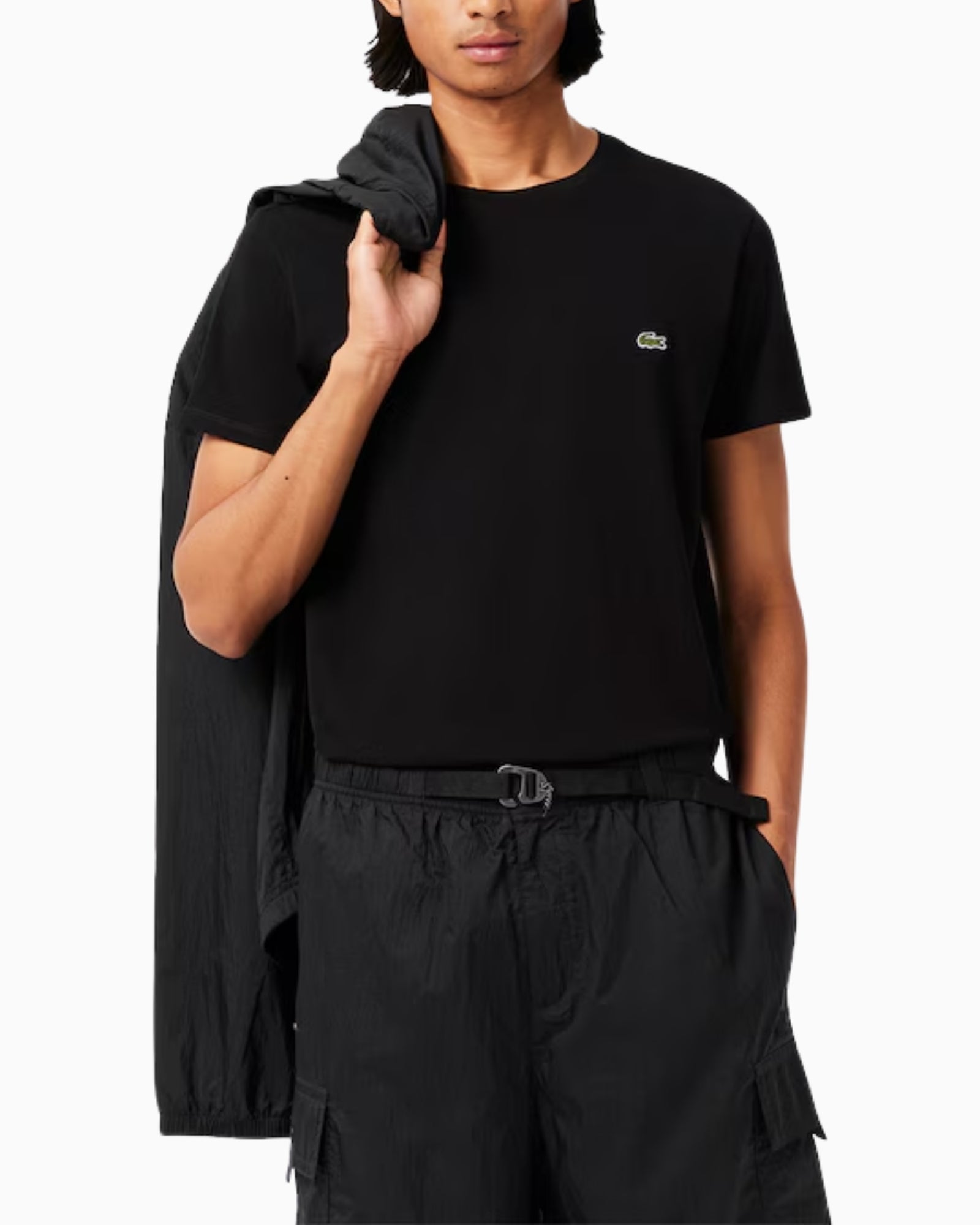 Lacoste T-Shirt TH6709/031 - SanShopLuxury - 2025, Abbigliamento, L, Lacoste, M, Nero, New, Primavera/Estate, S, SS25, Stellato, T-Shirt, Uomo, XL, XS, XXL, XXXL