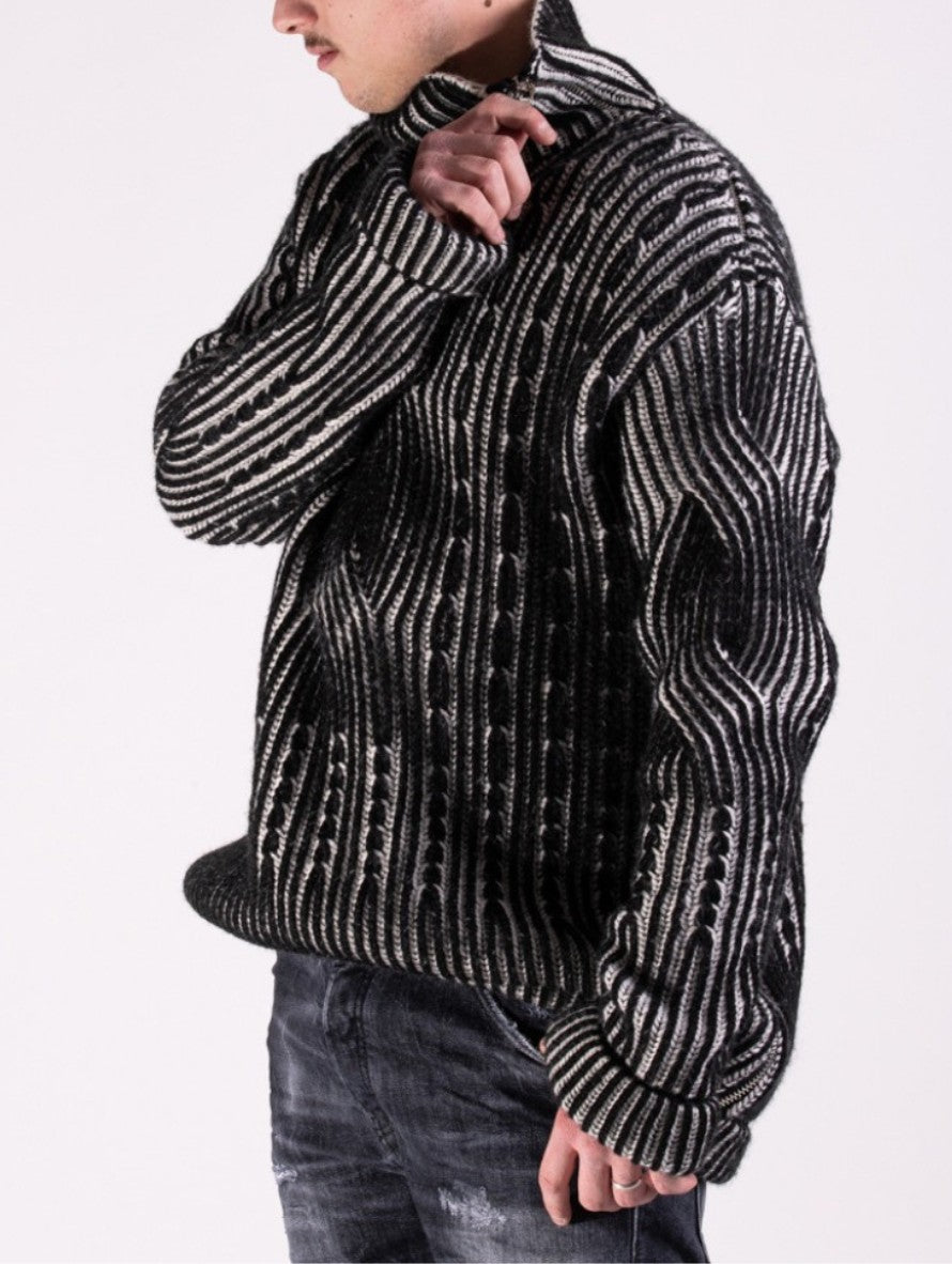 Gavensemble Maglieria JUMP150 - SanShopLuxury - -50%, 2021, Abbigliamento, Autunno/Inverno, FW21, Gavensemble, L, M, Maglieria, Nero, Outlet, S, Uomo, XL, XXL