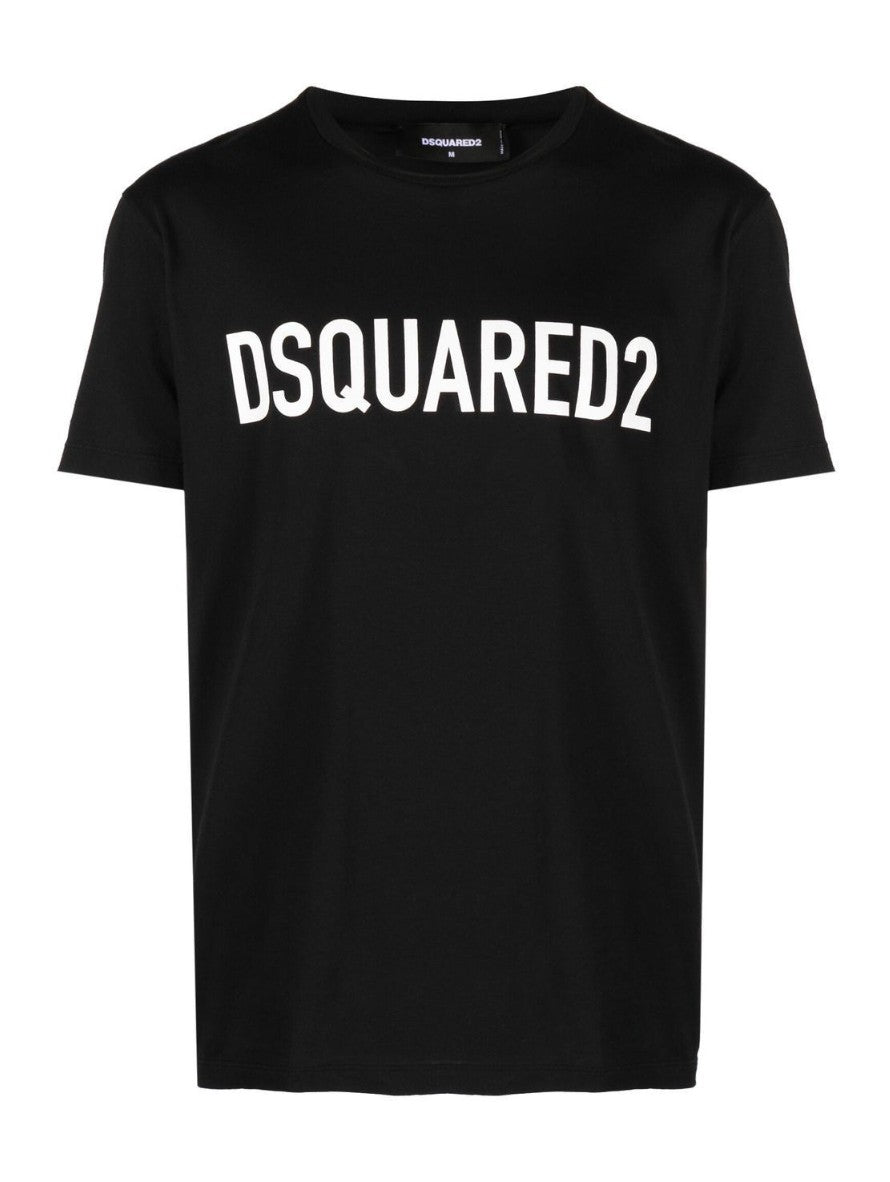 Dsquared2 T-Shirt S74GD1126 - SanShopLuxury - Abbigliamento, Autunno/Inverno, Carry Over, Continuativo, Dsquared2, Idoneo, L, M, Nero, New, Primavera/Estate, T-Shirt, Ultimo, Uomo, XL, XXL