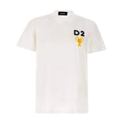 Dsquared2 T-Shirt S74GD1151 - SanShopLuxury - 2023, 2XL, 3XL, Abbigliamento, Autunno/Inverno, Bianco, Cool Fit Tee, Dsquared2, FW23, Idoneo, L, Outlet, T-Shirt, Uomo, XL