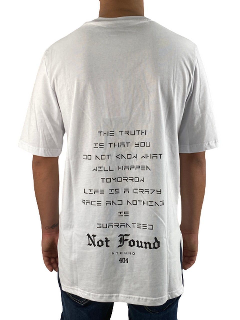 404 Not Found T-Shirt T-104 02 - SanShopLuxury - -50%, 2019, 404 Not Found, Abbigliamento, Autunno/Inverno, Bianco, M, Outlet, S, SS19, T-Shirt, Uomo, XL, XXL