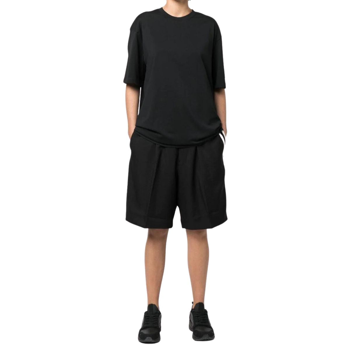 Adidas Y-3 T-Shirt H44798/BLACK - SanShopLuxury - 2023, Abbigliamento, Adidas Y-3, Autunno/Inverno, Donna, FW23, L, M, Nero, Outlet, S, T-Shirt, Ultimo, UNISEX, Uomo, XL