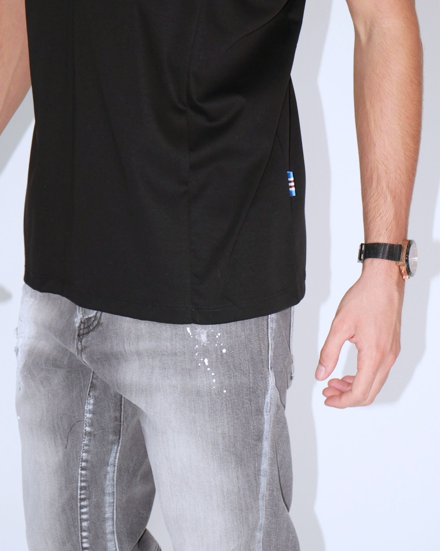 Chiodi Milano T-Shirt 0299-N - SanShopLuxury - 2024, Abbigliamento, Autunno/Inverno, Chiodi Milano, Continuativo, FW24, Idoneo, L, M, Nero, Outlet, Primavera/Estate, S, T-Shirt, Uomo, XL, XXL, XXXL, XXXXL