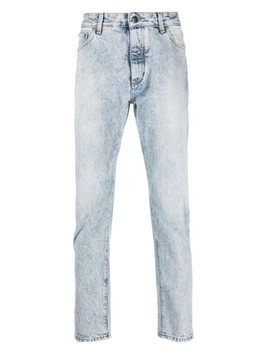 Palm Angels Jeans PMYA012C99DEN002 - SanShopLuxury - 44, 46, 48, 50, Abbigliamento, Autunno/Inverno, Azzurro, Blu, Carry Over, Continuativo, Idoneo, Jeans, New, Palm Angels, Primavera/Estate, Ultimo, Uomo