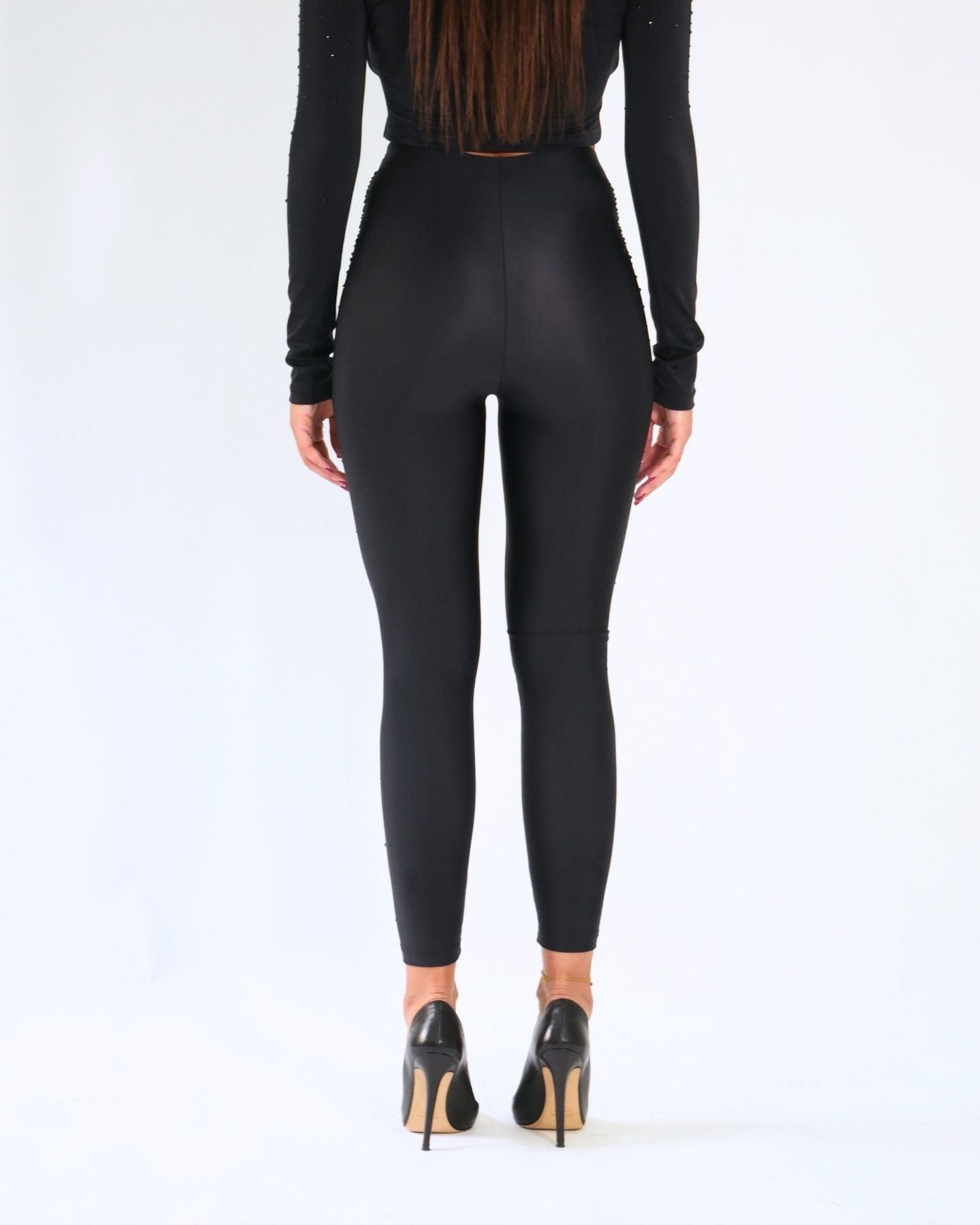 District Margherita Mazzei Leggings SH46 0407 - SanShopLuxury - 2024, Abbigliamento, Autunno/Inverno, District Margherita Mazzei, Donna, FW24, Idoneo, L, Leggings, M, Nero, Outlet, S, XL, XS