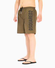 Dsquared2 Costume D7BM16000-307 - SanShopLuxury - 2025, 52, 54, Abbigliamento, Beachwear, Costume, Dsquared2, Idoneo, New, Primavera/Estate, SS25, Ultimo, Uomo, Verde