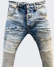 Donotconform Jeans JEANS370-V.U - SanShopLuxury - 2024, 54, Abbigliamento, Biker, Blu, Blu Sabbiato, Donotconform, Idoneo, Jeans, Outlet, Primavera/Estate, SS24, Uomo