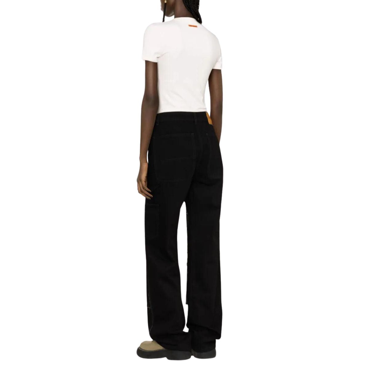 Heron Preston Jeans HWYB009F23DEN001 - SanShopLuxury - 2023, 39, 40, 41, 42, Abbigliamento, Autunno/Inverno, Cargo, Donna, FW23, Heron Preston, Jeans, Nero, Outlet