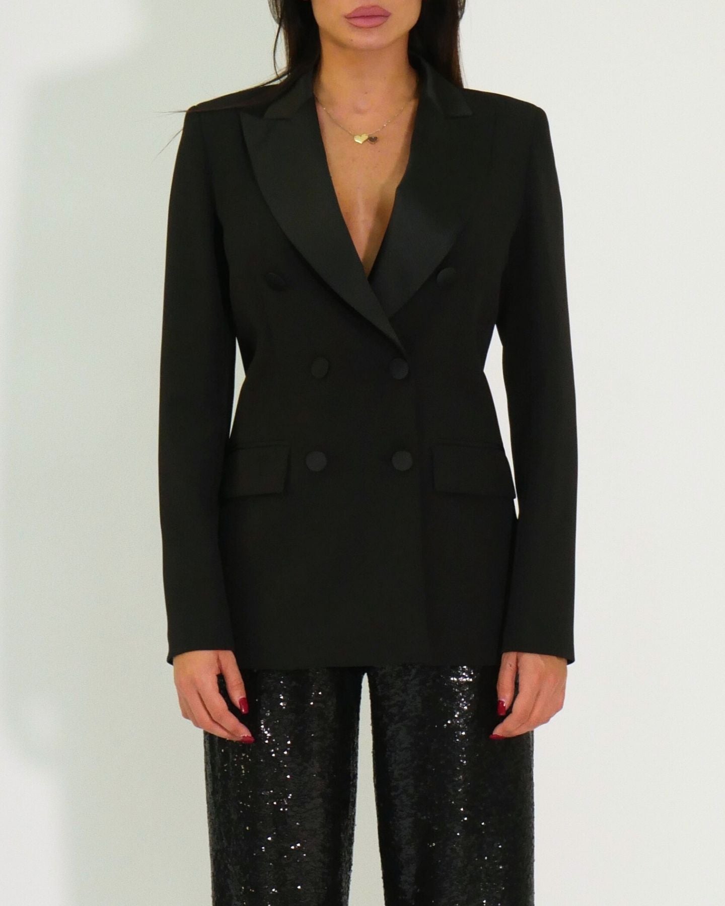 Inverno, Donna, FW24, Giacca, Idoneo, Nero, Outlet, Shiki, Ultimo