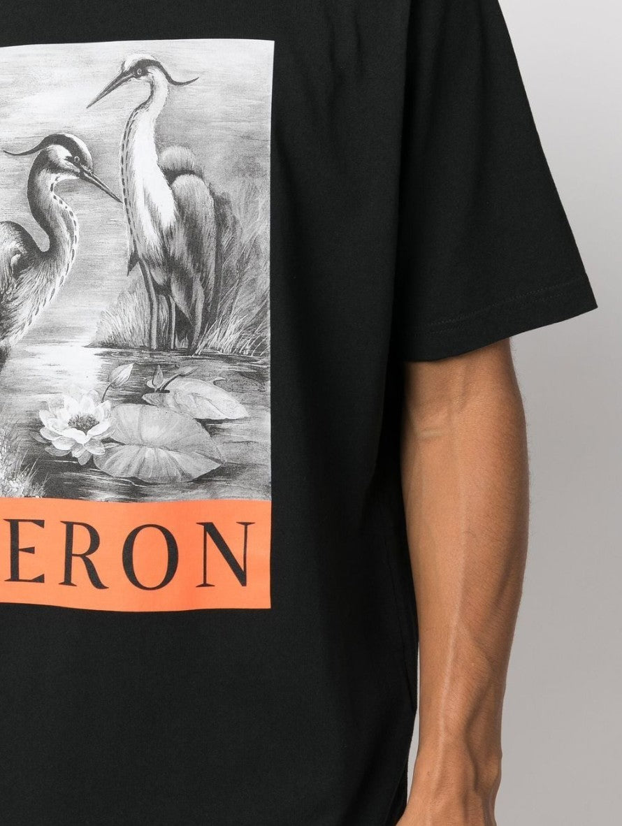 Heron Preston T-Shirt HMAA032C99JER003 - SanShopLuxury - Abbigliamento, Arancione, Autunno/Inverno, Carry Over, Continuativo, Heron Preston, Idoneo, L, M, Nero, New, Primavera/Estate, S, T-Shirt, Uomo, XL