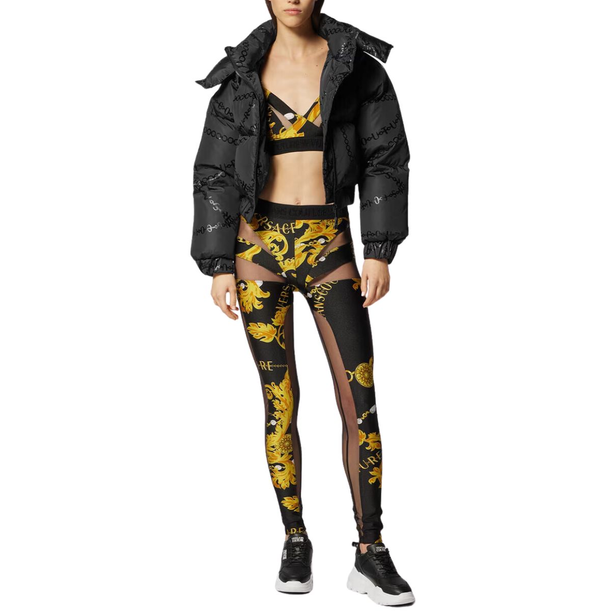 Versace Jeans Couture Leggings 75HAC105 JS203