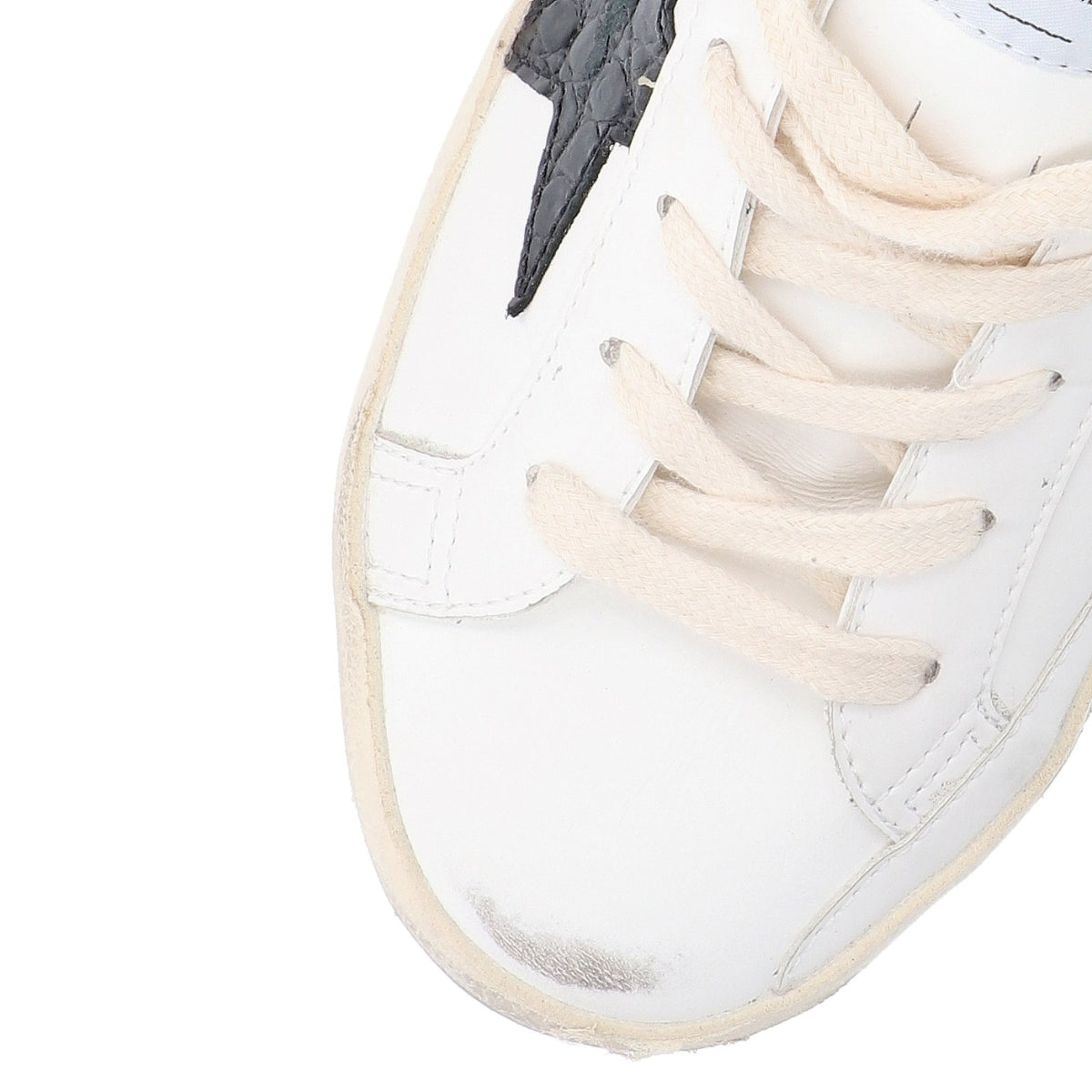 Golden Goose Sneakers GWF00102/F00477511551 - SanShopLuxury - 36, 39, Autunno/Inverno, Bianco, Bianco-Nero-Oro, Calzature, Carry Over, Continuativo, Donna, Golden Goose, New, Primavera/Estate, Sneakers, Stellato, Ultimo
