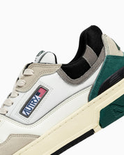 Autry Sneakers ROLM-MC10 - SanShopLuxury - 2025, 40, 41, 42, 43, 44, 45, Autry, Autunno/Inverno, Bianco-Verde, Calzature, FW25, New, Sneakers, Stellato, Uomo