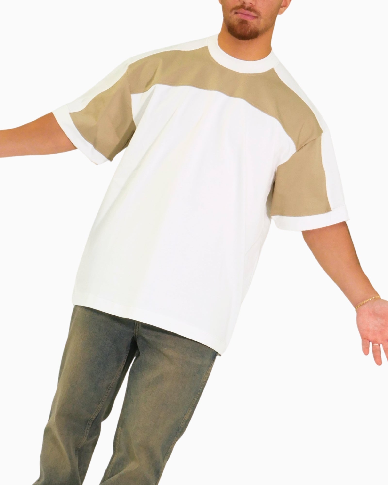 Inverno, Bianco, FW25, Idoneo, L, M, New, S, Stay Street, T-Shirt, Uomo, XL, XXL