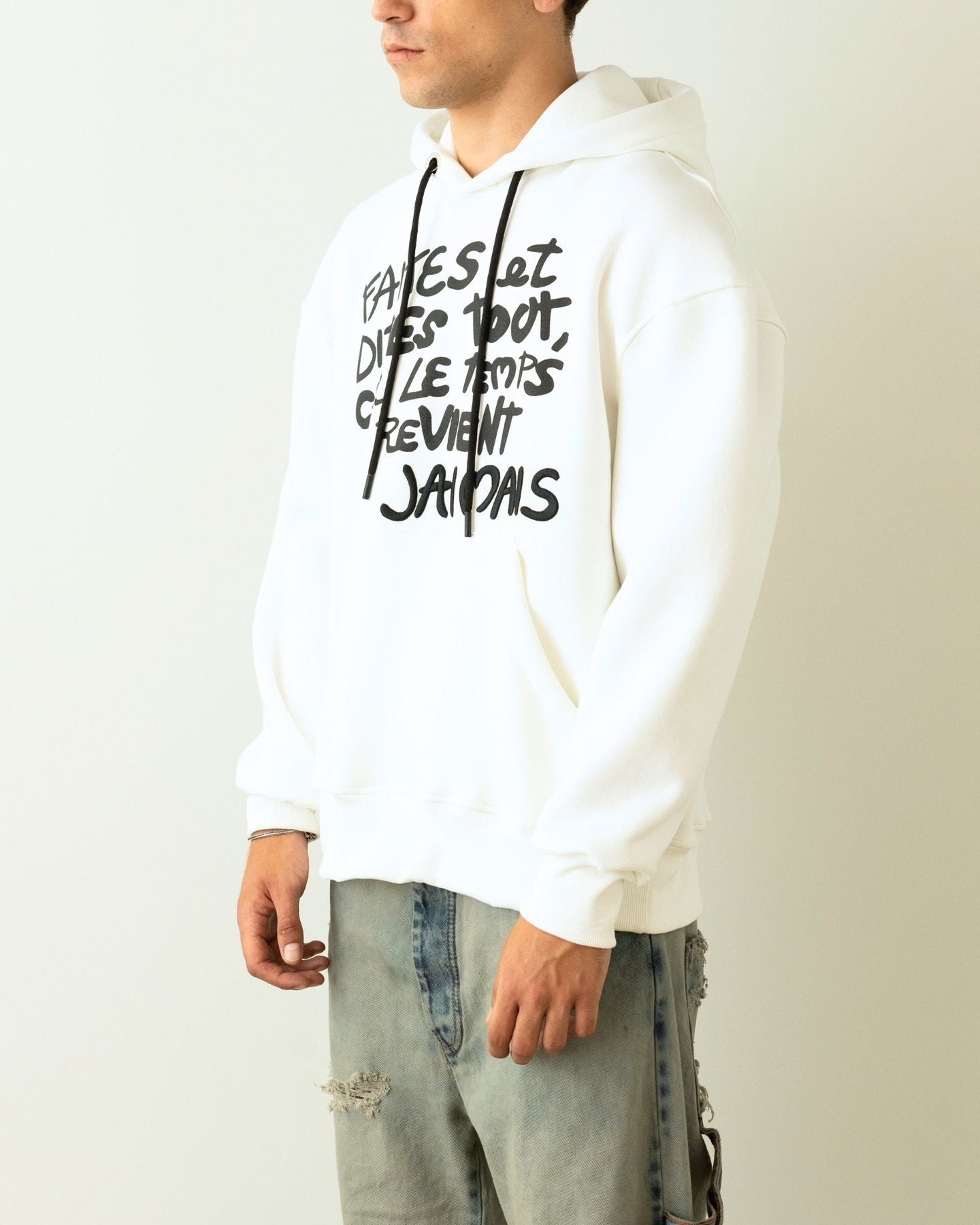 Gavensemble Felpa SWEAT10-B - SanShopLuxury - 2024, Abbigliamento, Autunno/Inverno, Bianco, Felpa, FW24, Gavensemble, Idoneo, L, M, Outlet, S, Uomo, XL, XXL