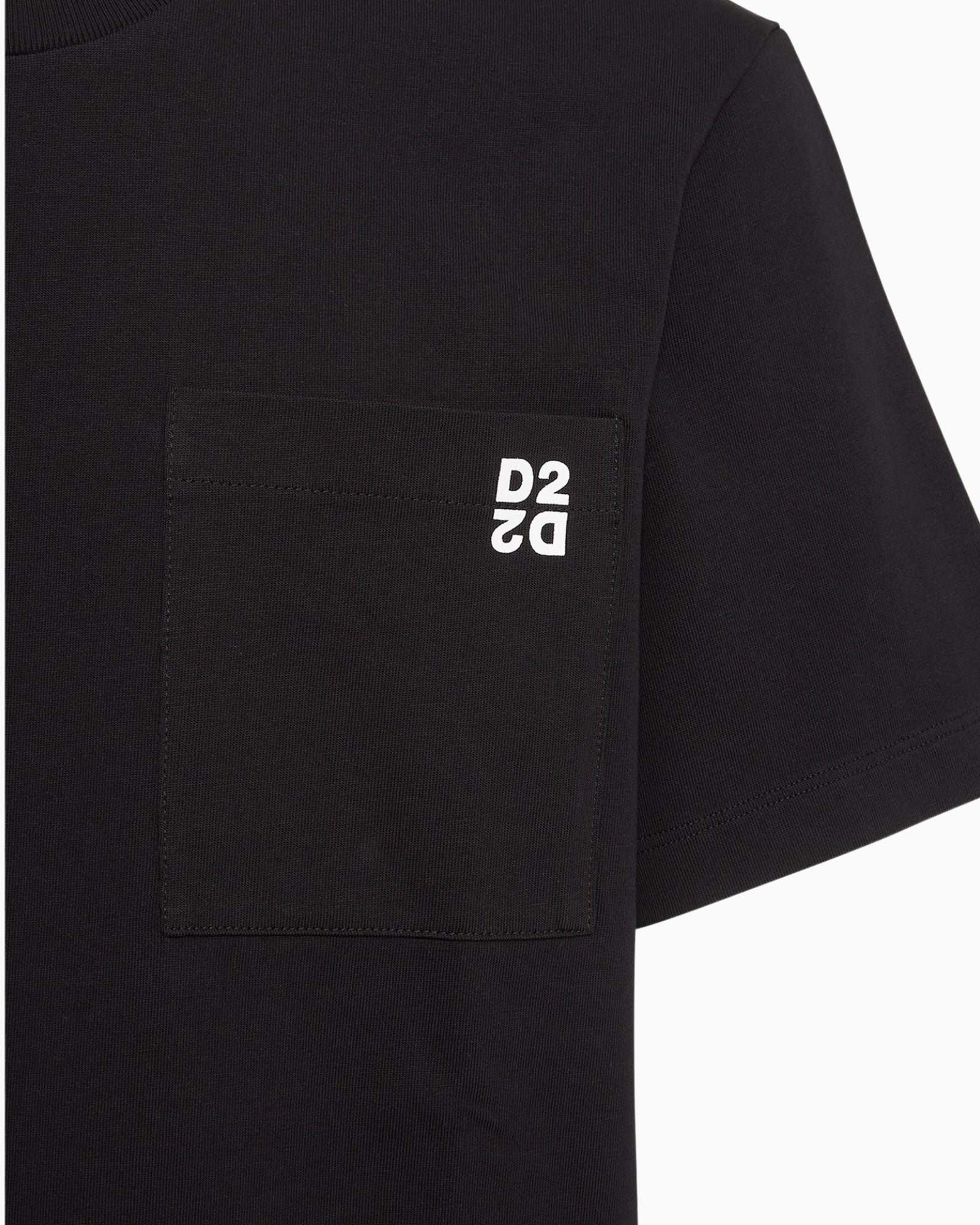 Dsquared2 T-Shirt S74GD1475/D20033963 - SanShopLuxury - 2025, Abbigliamento, Autunno/Inverno, Bianco, Dsquared2, FW25, Idoneo, L, M, Nero, New, T-Shirt, Uomo, XL, XXL, XXXL