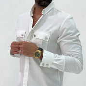 Balmain Camicia UH02117C176/0FA