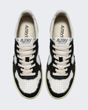 Autry Sneakers AULM/CB02 - SanShopLuxury - 2024, 39, 44, Autry, Bianco, Bianco-Nero, Calzature, Outlet, Primavera/Estate, Sneakers, SS24, Stellato, Ultimo, Uomo